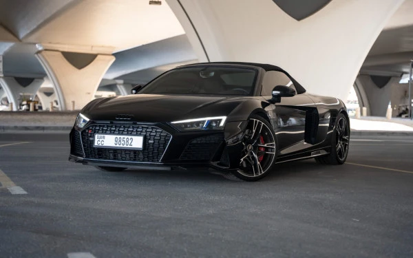  Black Audi R8 Spyder Photo 