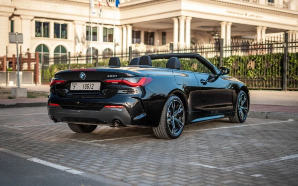  Black BMW 430i cabrio Photo 