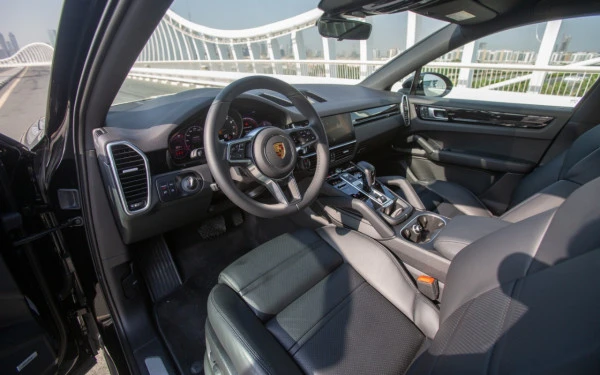  Black Porsche Cayenne coupe Photo 