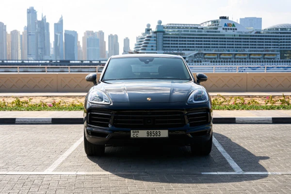  Black Porsche Cayenne coupe Photo 