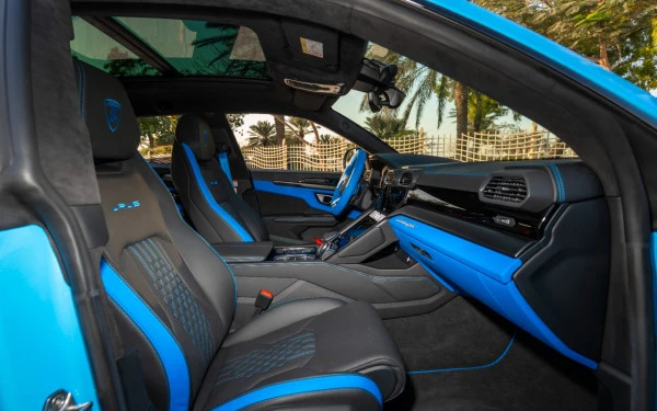  Blue Lamborghini Urus Photo 