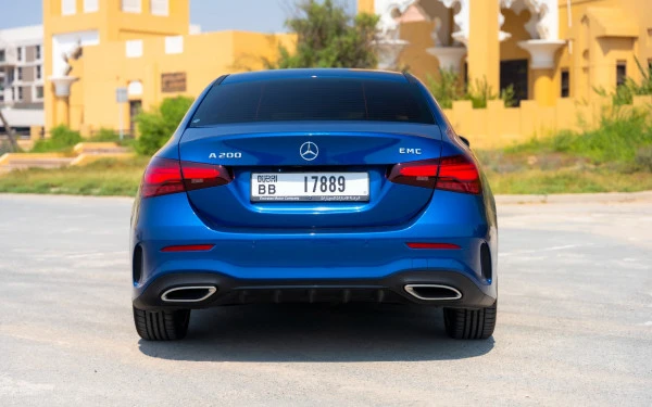  Blue Mercedes A200 Photo 