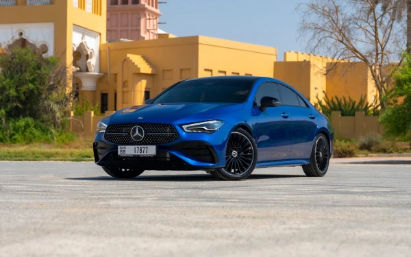  Blue Mercedes CLA200 Photo 