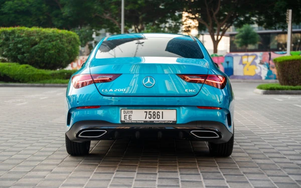  Blue Mercedes CLA200 Photo 