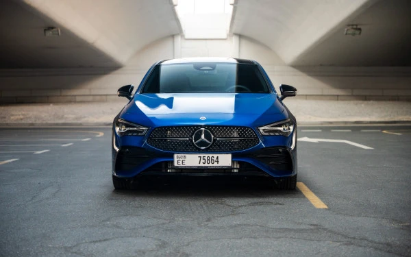  Blue Mercedes CLA200 Photo 