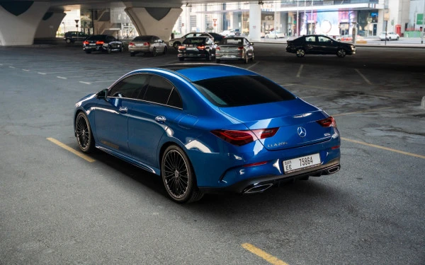  Blue Mercedes CLA200 Photo 