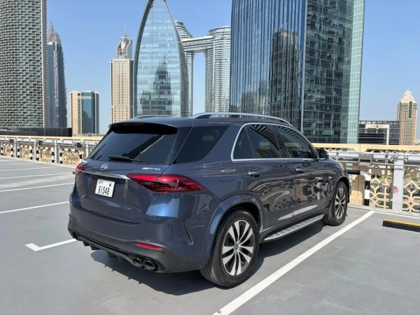  Blue Mercedes GLE 350 Photo 