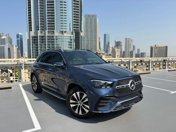  Blue Mercedes GLE 350 Photo 