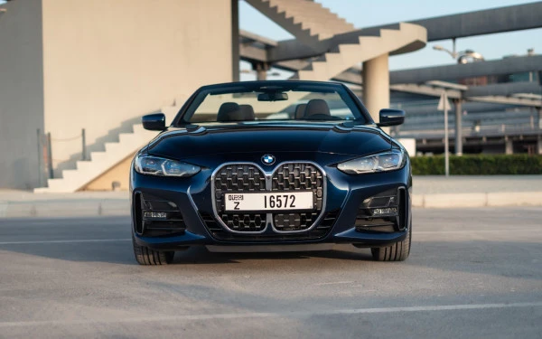  Dark Blue BMW 430i cabrio Photo 