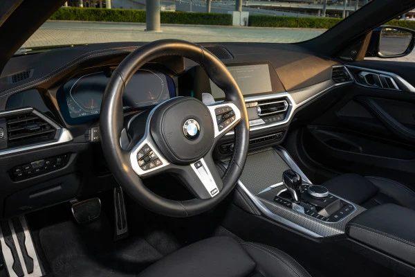  Dark Blue BMW 430i cabrio Photo 