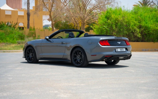  Dark Grey Ford Mustang cabrio Photo 
