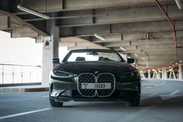  Green BMW 430i cabrio Photo 