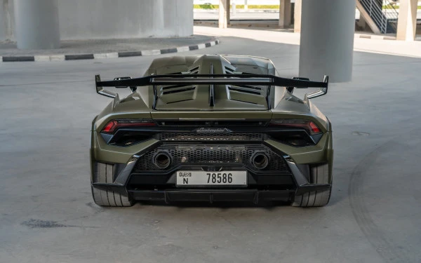  Green Lamborghini Huracan STO Photo 