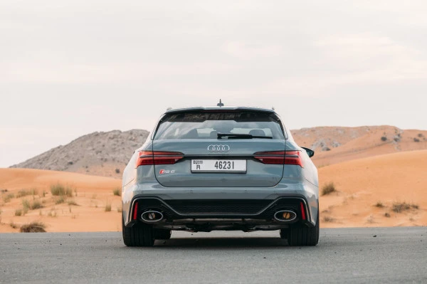  Grey Audi RS6 Photo 