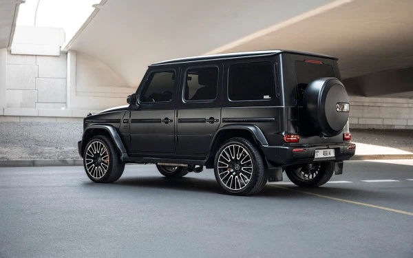  Matte Black Mercedes G63 AMG Photo 