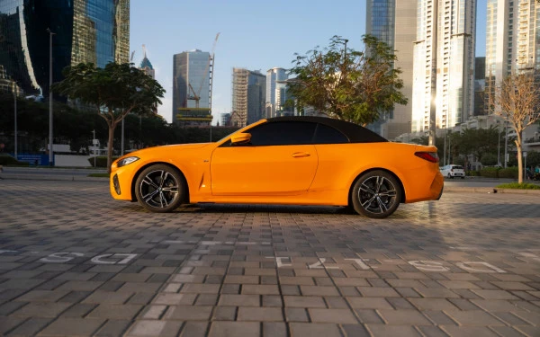  Orange BMW 430i cabrio Photo 