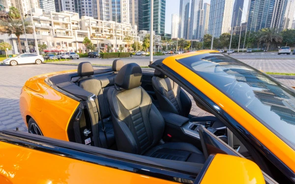  Orange BMW 430i cabrio Photo 