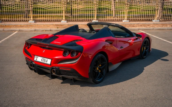  Red Ferrari F8 Tributo Spider Photo 