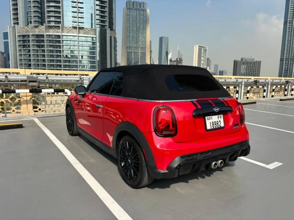  Red Mini Cooper Cabrio S Photo 