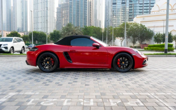 Red Porsche Boxster GTS 718 Photo 