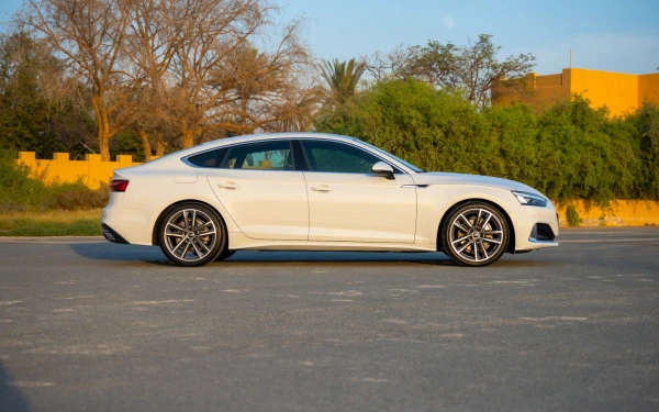  White Audi A5 Photo 